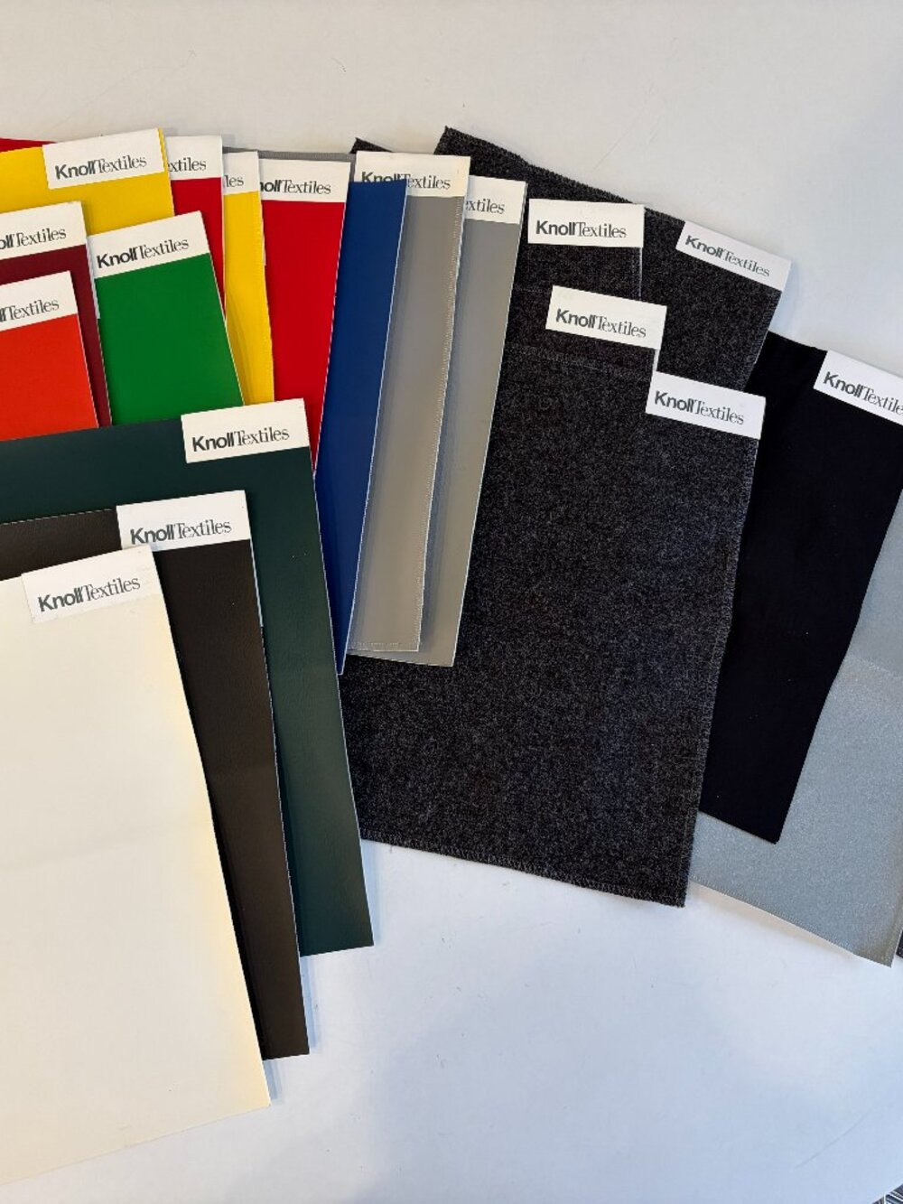 Knoll Fabric Samples, 20 pcs, New, 9"x12" each